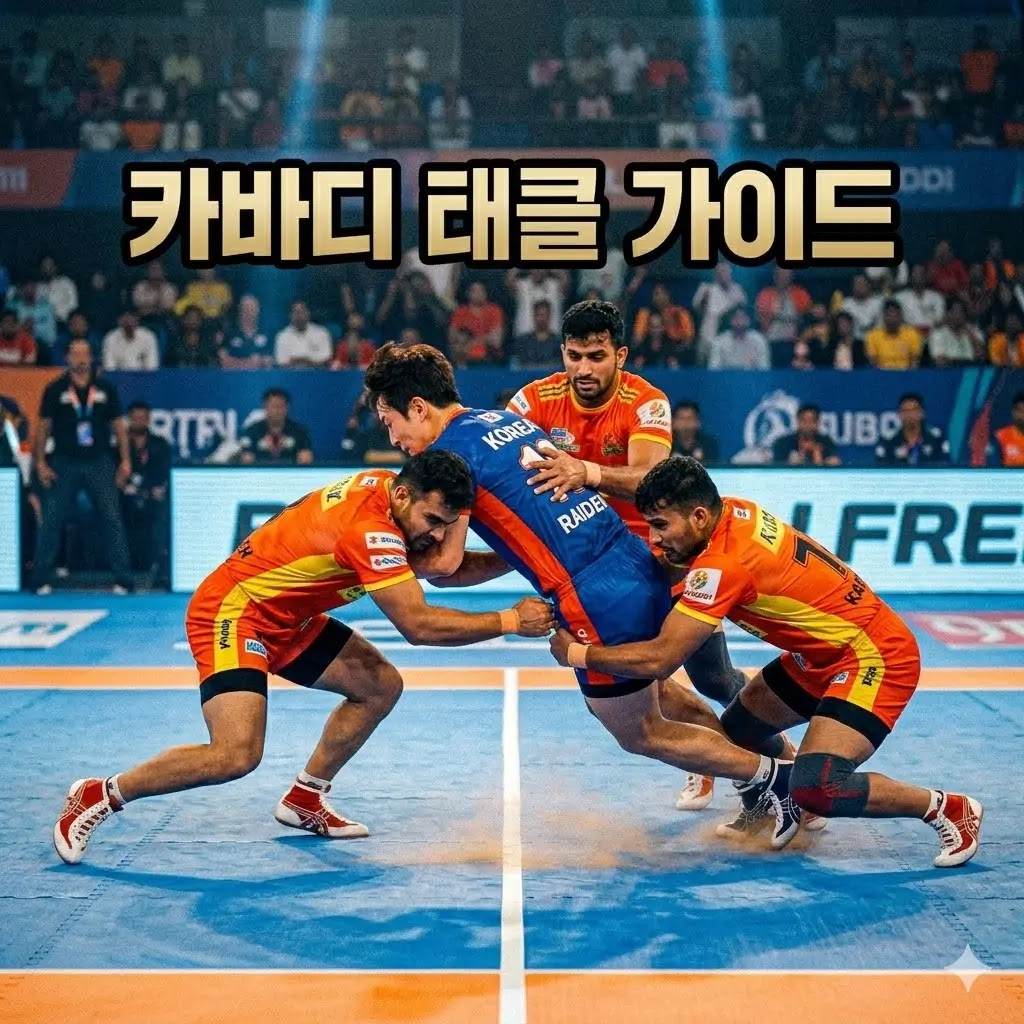 카바디의 태클은 어떻게 이뤄지나요