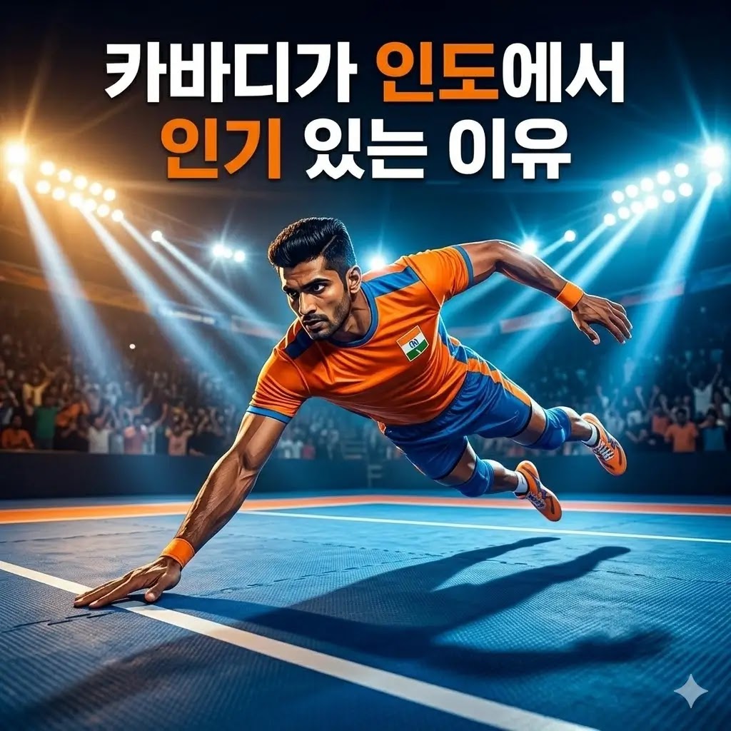 카바디가 인도에서 인기 있는 이유