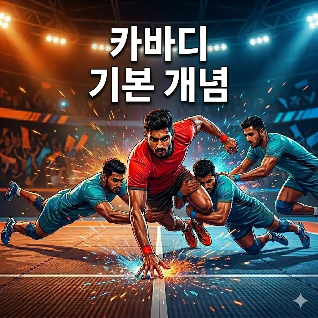 카바디 기본 개념: 카바디란 무엇인지, 어떤 흐름으로 진행되는지 정리