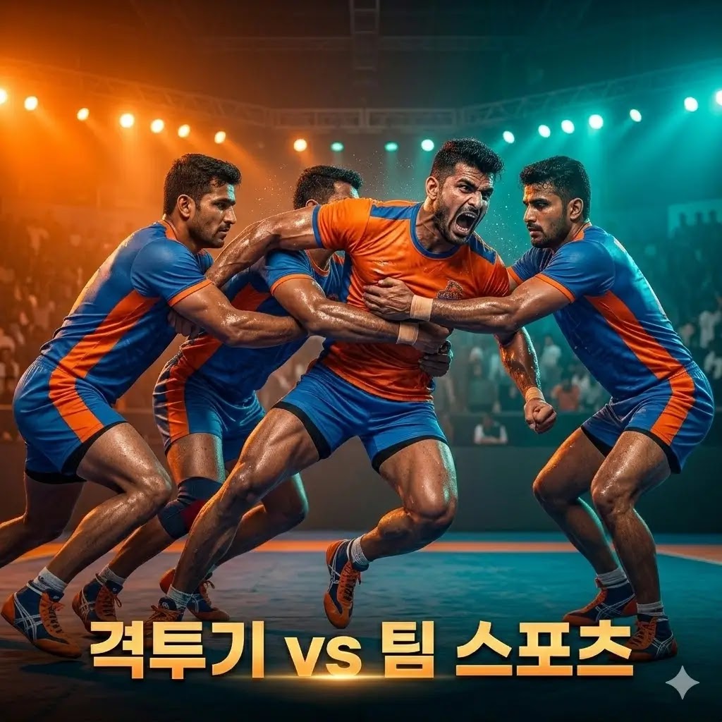 카바디는 격투기일까 팀 스포츠일까