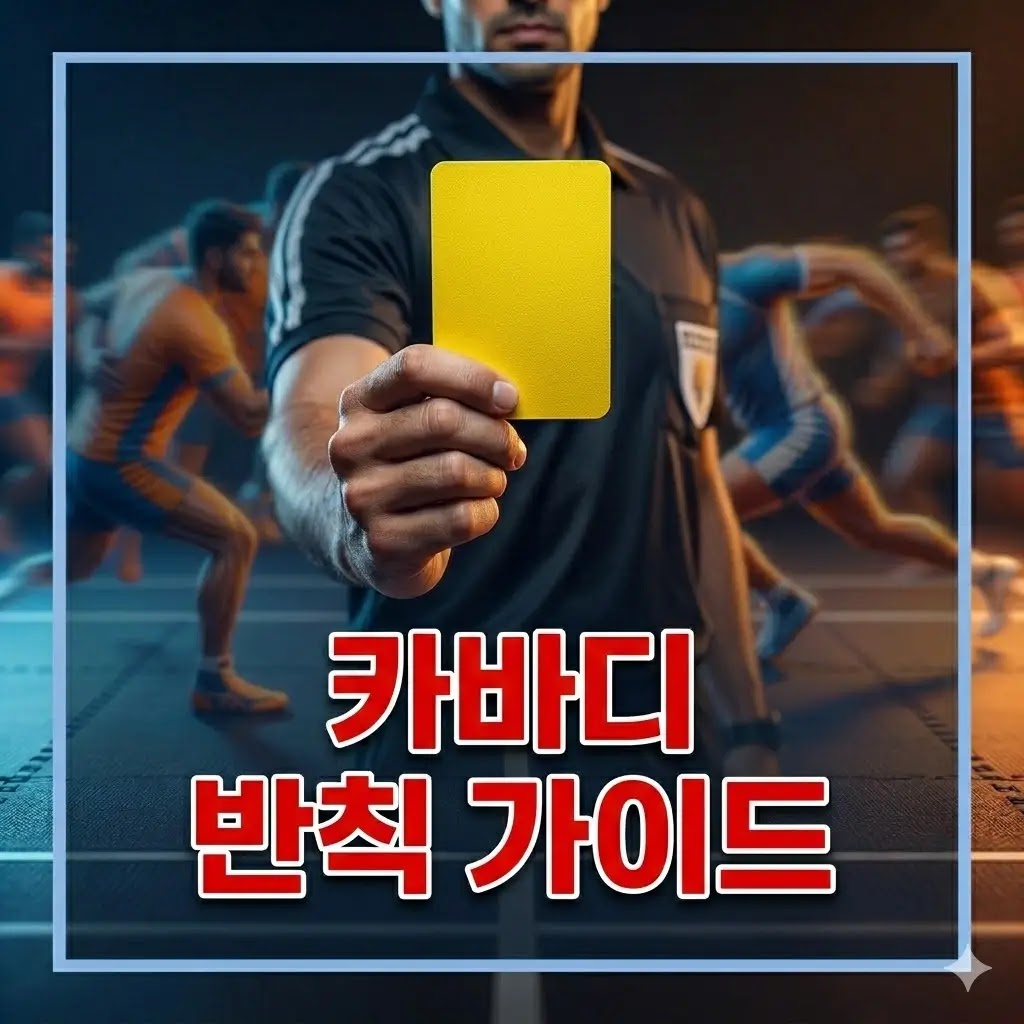 카바디 반칙은 어떤 종류가 있을까? 초보자를 위한 판정 기준 정리